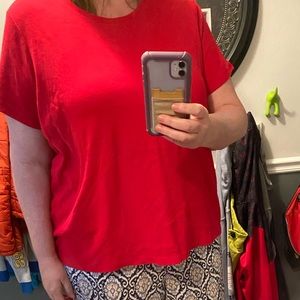 Red tee shirt perfect condition